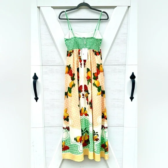Caroline Constas Fruit Maxi Dress - Picture 5 of 5